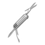 HER 06 - MINI NAVAJA BULLET (PLATA / METAL)
