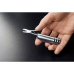 HER 06 - MINI NAVAJA BULLET (PLATA / METAL) - Imagen 4