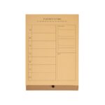 HL 006 BE - PLANEADOR SEMANAL ZIEL (BEIGE / CARTON / PAPEL KRAFT) - Imagen 10