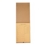 HL 006 BE - PLANEADOR SEMANAL ZIEL (BEIGE / CARTON / PAPEL KRAFT) - Imagen 2