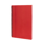 HL 010 R - LIBRETA ALESA ROJO (ROJO / CURPIEL)