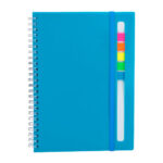 HL 012 A - LIBRETA ABDALA AZUL (AZUL / PLASTICO)