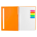 HL 012 O - LIBRETA ABDALA NARANJA (NARANJA / PLASTICO) - Imagen 2