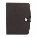 HL 017 N - LIBRETA OWAMI NEGRO (NEGRO / CURPIEL) - Imagen 5