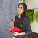 HL 030 R - LIBRETA KENYA ROJO (ROJO / CURPIEL) - Imagen 2