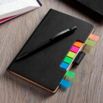 HL 035 N - LIBRETA VINNYTSIA NEGRO (NEGRO / CURPIEL) - Imagen 3