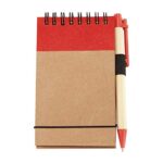 HL 2010 R - LIBRETA GREEN PLANET ROJO (ROJO / CARTON / PAPEL RECICLADO)