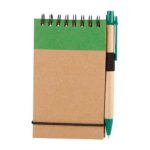 HL 2010 V - LIBRETA GREEN PLANET VERDE (VERDE / CARTON / PAPEL RECICLADO)