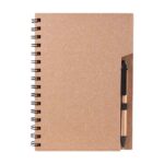 HL 2040 C - LIBRETA ANTLIA CAFÉ (CAFE / CARTON / PAPEL RECICLADO)