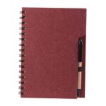 HL 2040 R - LIBRETA ANTLIA ROJO (ROJO / CARTON / PAPEL RECICLADO)