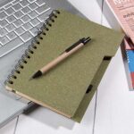 HL 2040 V - LIBRETA ANTLIA VERDE (VERDE / CARTON / PAPEL RECICLADO) - Imagen 3