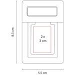 HL 6020 BE - SEPARADOR ECOLÓGICO WORA (BEIGE / CARTON) - Imagen 3