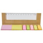 HL 6030 - PORTA NOTAS LULE (BEIGE / CARTON / PAPEL / PLASTICO) - Imagen 5