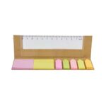 HL 6030 - PORTA NOTAS LULE (BEIGE / CARTON / PAPEL / PLASTICO) - Imagen 2