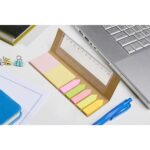 HL 6030 - PORTA NOTAS LULE (BEIGE / CARTON / PAPEL / PLASTICO) - Imagen 3