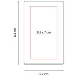 HL 6035 B - PORTA NOTAS VENTALL BLANCO (BLANCO / PLASTICO) - Imagen 2