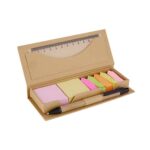 HL 61200 BE - PORTA NOTAS INZIA (BEIGE / CARTON / PAPEL / PLASTICO)