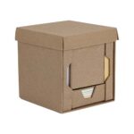 HL 6140 BE - PORTA NOTAS CHAJARI BEIGE (BEIGE / CARTON / PAPEL)