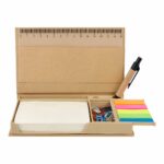 HL 6270 - PORTA NOTAS DOKKA (BEIGE / CARTON / PAPEL / PLASTICO) - Imagen 5