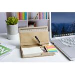 HL 6270 - PORTA NOTAS DOKKA (BEIGE / CARTON / PAPEL / PLASTICO) - Imagen 3