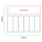 HL 6280 BE - PROGRAMADOR PRISTINA BEIGE (BEIGE / CARTON / PAPEL / PLASTICO) - Imagen 4