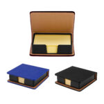 HL 6540 A - PORTA NOTAS POPPIN AZUL (AZUL / CURPIEL) - Imagen 3