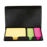 HL 6655 - ESTUCHE C/PORTA NOTAS (NEGRO / PLASTICO) - Imagen 4