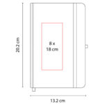HL 9000 R - LIBRETA SOMBOR ROJO (ROJO / CURPIEL) - Imagen 2