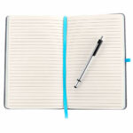 HL 9000 A - LIBRETA SOMBOR AZUL (AZUL / CURPIEL) - Imagen 2