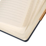 HL 9047 A - LIBRETA KOLM AZUL (AZUL / CURPIEL / PAPEL) - Imagen 3