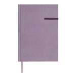 HL 9048 M - LIBRETA BLID MORADO (MORADO / POLIESTER SUAVE AL TACTO (PIEL DE DURAZNO) / CARTONCILLO RIGIDO / PAPEL) - Imagen 2