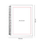 HL 9052 BE - LIBRETA MALAKI BEIGE (BEIGE / CARTON) - Imagen 3