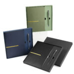 HL 9063 V - SET DE LIBRETA ZLATNA VERDE (VERDE / CARTON CAJA / CURPIEL Y PAPEL LIBRETA / ALUMINIO BOLIGRAFO) - Imagen 8