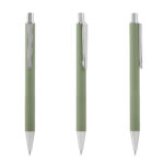 HL 9063 V - SET DE LIBRETA ZLATNA VERDE (VERDE / CARTON CAJA / CURPIEL Y PAPEL LIBRETA / ALUMINIO BOLIGRAFO) - Imagen 2