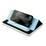 HL 9064 A - LIBRETA LYRIKA AZUL (AZUL / CURPIEL / PAPEL / PLASTICO) - Imagen 4