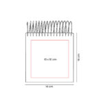 HL 9066 G - LIBRETA OMENA GRIS (GRIS / CARTON / ESPIRAL METALICO) - Imagen 4