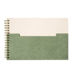 HL 9067 V - LIBRETA APPEL VERDE (VERDE / CARTON / PAPEL 80% ALGODON / ESPIRAL METALICO) - Imagen 3
