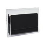 HL 9085 N - SET DE LIBRETA NODI NEGRO (NEGRO / CURPIEL LIBRETA / PLASTICO BOLIGRAFO / PVC BOLSA) - Imagen 2