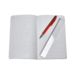 HL 9085 R - SET DE LIBRETA NODI ROJO (ROJO / CURPIEL LIBRETA / PLASTICO BOLIGRAFO / PVC BOLSA) - Imagen 4