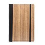 HL 9096 N - LIBRETA MAGDA (NEGRO / CURPIEL / LAMINA DE ENCINO) - Imagen 7