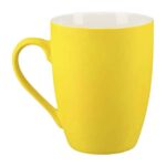 HO 021 TAZA KOZ  (AMARILLO / CERÁMICA)