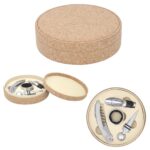 HO 040 SET DE VINO SYRAH  (BEIGE / CORCHO) - Imagen 7