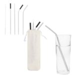 HO 042 SET DE POPOTES DRINK  (NEGRO / ACERO INOXIDABLE) - Imagen 3