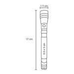 HR 025 LINTERNA LUCERNA  (PLATA / METAL) - Imagen 4