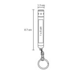 HR 012 LAMPARA BODEN  (PLATA / ALUMINIO) - Imagen 2