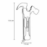 HR 014 MARTILLO ZEC  (PLATA / ACERO INOXIDABLE) - Imagen 2