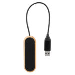 HUB 012 N - CONCENTRADOR DE PUERTOS TALLIN (NEGRO / BAMBU / CURPIEL / PLASTICO) - Imagen 2