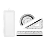 INF 012 - ESTUCHE DE GEOMETRÍA (BLANCO FROSTY / PLASTICO) - Imagen 5
