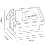INF 030 B. - ALCANCÍA CASITA (BLANCO TRASLUCIDO / PLASTICO) - Imagen 3