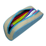 INF 050 A - ESTUCHE ESCOLAR GAKKO AZUL (AZUL / POLIESTER) - Imagen 3